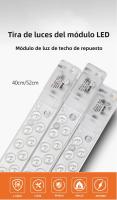Panel De Luz LED 220V Piezas De Repuesto Para Lámpara Cuadrada Y Pared Luz De Techo Con Lente Y Tablero Fuente De Energía AC Ahorro De Energía Dimmable - details 0