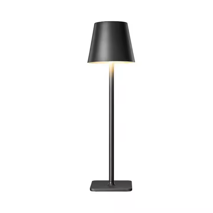 Lámpara De Mesa Recargable LED Con Sensor De Toque Luz Nocturna Para Lectura Sin Cable Decorativa Para Restaurante Hotel Bar Y Dormitorio - 1
