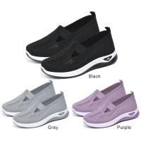Zapatos De Trabajo Casuales Transpirables Para Mujer Con Soporte Arco Y Antideslizante Ligeros Talla 36-41 Zapato De Caminar Con Capa De Malla - details 7