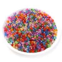 300pcs 6mm Acrílico Redondos Facetados Multicolor Espaciadores Para Suministros De Joyería DIY Pulseras Collares - details 1