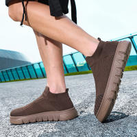 Zapatillas De Dad Con Plataforma Transpirables Para Hombres Verano Almohadilladas Altura Mejorada Zapatillas Deportivas Suaves Para Uso Diario Y Running - details 1