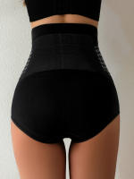 Flarixa Bragas De Control Abdominal Para Mujeres Cintura Alta Sin Costuras Therapy Magnética Calentamiento Uterino Underwear Moldeador - details 1