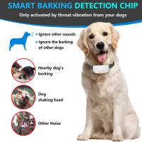 Nuevo collar anti-ladridos táctil para perros – Dispositivo de entrenamiento canino con control preciso, disponible en color negro y blanco - details 3