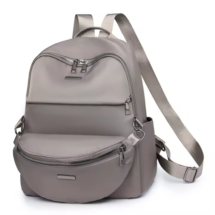 Mochila sencilla de gran capacidad para hombre, mochila informal para ordenador de viaje, mochila ligera para estudiantes universitarios - 1