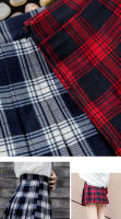 Mini Falda Plisada De Cintura Alta En Cuadros Para Mujer Estilo Harajuku A-line Preppy Slim De Terciopelo Polyester Para Otoño - details 11