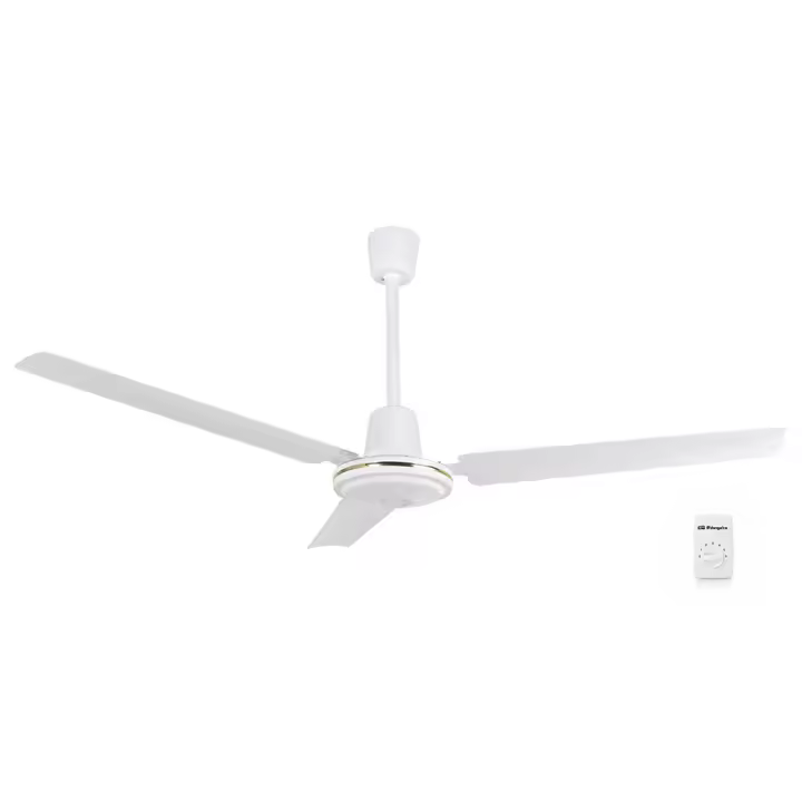 Orbegozo CF 86140 - Ventilador de techo, blanco, interruptor de pared, 5 velocidades - 1