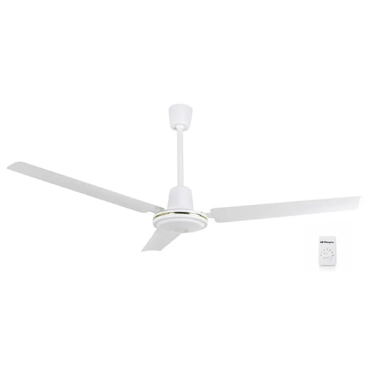 Orbegozo CF 86140 - Ventilador de techo, blanco, interruptor de pared, 5 velocidades - 1