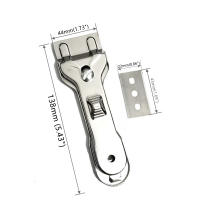 Limpieza De Horno Y Placa De Cocina Con Cuchilla De Acero Inoxidable Herramienta De Limpieza Eco-amigable Con 5/10 Repuestos - details 1