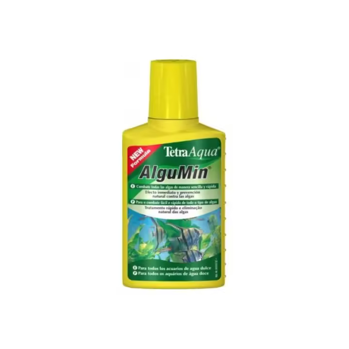 Tetra Algumin 100 Ml. Combate todo tipo de algas en el acuario con rapidez - 1