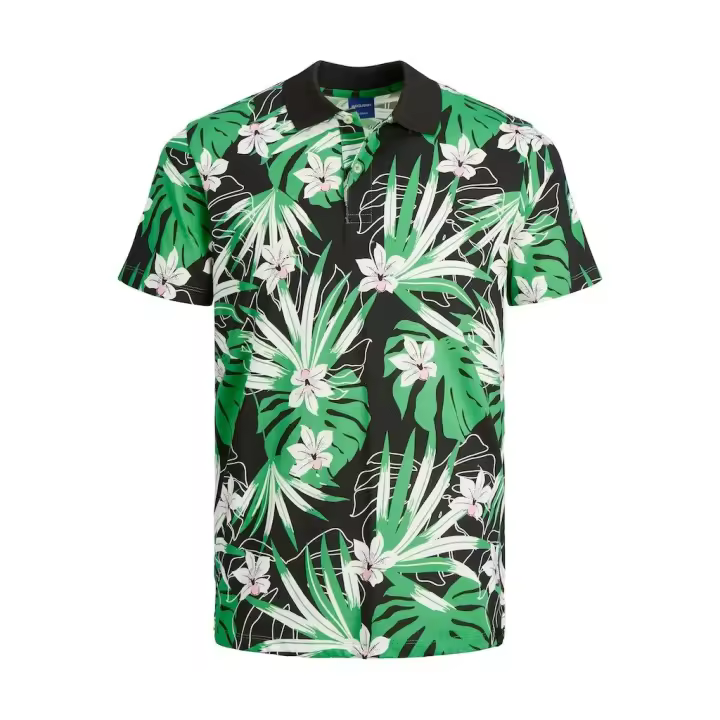 Jortulum Aop Polo Ss Black de la marca Jack & Jones - 1