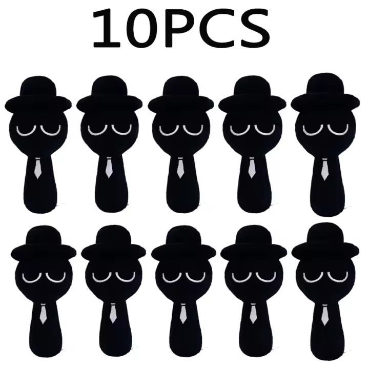 10PCS Sprunki Peluches Juego Incredibox Muñecos Suaves De Peluche Decoración De Habitación Regalo De Navidad Para Niños Edad Recomendada 3-18 Años Relleno De Algodón PP - 1