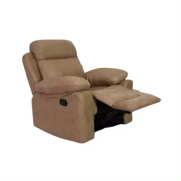 Sillón relax manual modelo Menfis. Tapizado en tela Nolia disponible en varios colores - 1