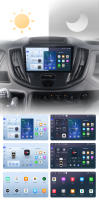Junsun Radio Coche para Ford Transit 2015 2016 2017 2018 Inalámbrico CarPlay Android Auto AI Voice 2 din Pantalla Coche Android Auto Multimedia Navegación GPS Auto radio - details 5