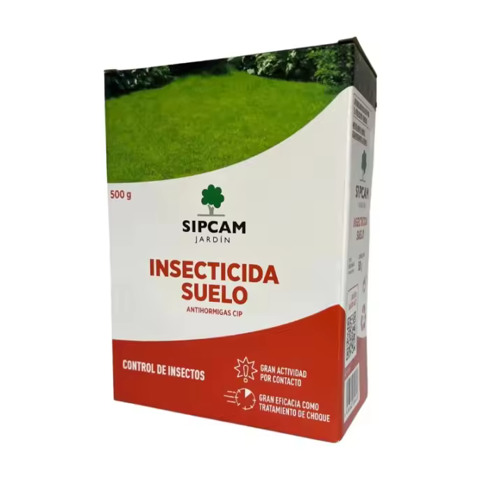 Sipcam Insecticida microgranulado para suelo 500 grs. Cipermetrina en gránulos hidrosolubles para tratamientos de tierras y zona radicular de las plantas contra hormigas, gusanos, orugas o minadores. - 1