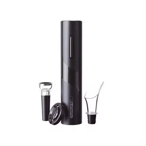 Gsc Evolution Set Sacacorchos Automático con Tapón de Vacío y Servidor de Vino - Utensilios de Cocina Especial - 1