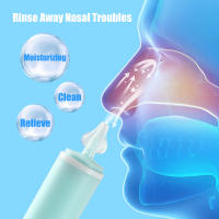 Limpieza Nasal Para Adultos Y Niños 60ML Herramienta De Limpieza Nasal Evita La Rinocentro Y La Sinusitis Nariz Limpiadora Nariz Irrigadora - details 2