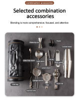 Kit Profesional De Bartender En Bolsa Portátil Con Herramientas De Cócteles Y Vino De Acero Inoxidable Resistente Y Duradero - details 3
