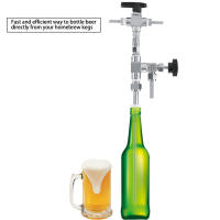 Rellenador De Botellas De Cerveza Para Homebrew 304 Acero Inoxidable Kit De Carbonización CO2 Con Pistola De Alimentos - details 1