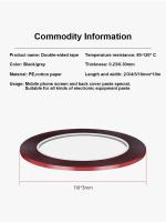 Cinta Doble Lado Para Reparación De Teléfonos Móviles 10M Con Espuma Autoadhesiva De 3mm Para Pantalla Táctil Y Panel LCD De Celular - details 5
