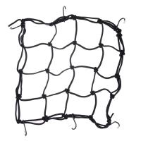 Red De Equipaje Para Motocicleta 1pc Con 6 Gancho Sujeta Tanque De Combustible Malla Bungee Negra Accesorio De Estilo Para Coche Y Motocicleta - details 4
