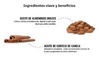 MYHIXEL Aceite de Masaje 200 ml | Aroma Manzana y Canela | Hidratante y Suavizante | Alta Sensibilidad | Fácil Aplicación | Apto para Todo Tipo de Piel - details 2