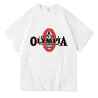 Camiseta De Algodón 100% Para Hombre OLYMPIA Verano 2023 Estilo Casual Cuello Redondo Alta Calidad Tops Clásicos Para El Gimnasio - details 11