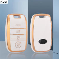 Funda De Llave De Coche TPU Para KIA Sportage Cerato Optima K2 K3 K4 K5 RIO Picanto Soul Sorento Sedona 3 4 Botones Cubierta De Carcasa Fob - details 2