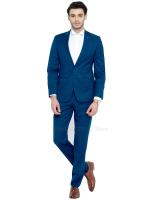 Traje De Novio Clásico Para Hombres Slim Fit Conjunto De Traje Formal De Negocios Con Chaqueta Y Pantalones 2 Piezas Para Bodas Y Compromisos - details 2