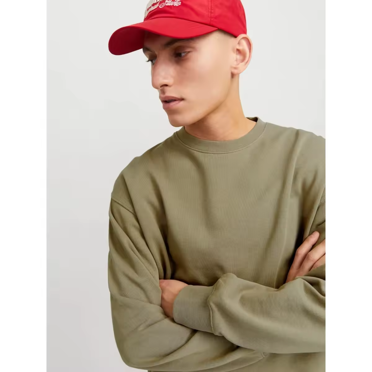Sudadera Jack & Jones 12257853 Charge marrón (coriander) - details 3