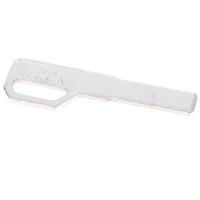 2PCS Bloque De Contraseña De Huella Dactilar Para Cerradura De Manija Llave Super D Compatible Con Tablero De Luz Plano Multi-tracks - details 7