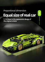 Coche De Carreras Remoto De Alta Tecnología Super Deportivo Con Bloques De Construcción Ciudad Rápido Regalo Para Niños Juguetes Creativos Para Adolescentes Y Adultos - details 6