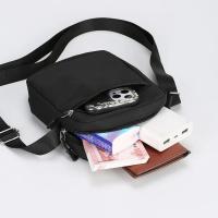 Bolso Bandolera Mini Casual Para Hombre Nylon Pequeño Hombro Oxford Negro Mensajero Bandolera Lateral Bolsa De Pecho Para Marido - details 2