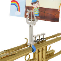 Soporte De Música Portátil Para Instrumentos De Viento Como Clarinete Trombón Y Saxofón Alto Pieza De Repuesto Fuerte Para Partituras - details 10