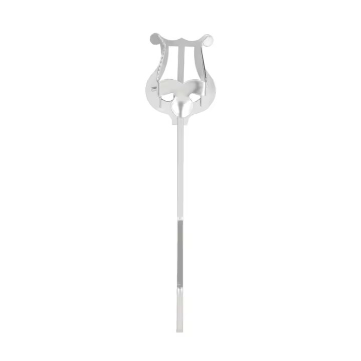 Soporte De Música Portátil Para Saxofón Alto Accesorios De Instrumentos De Madera Duradero Y Ligero De Metal Clip on Para Instrumentos De Fijación - 1