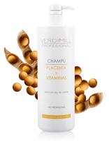 Verdimill Mascarilla Capilar Nutritiva y Reparadora (970ml) con germen de trigo + Champú Nutritivo con Placenta vegental y multivitaminas (1L)   PACK VERDIMILL - details 3