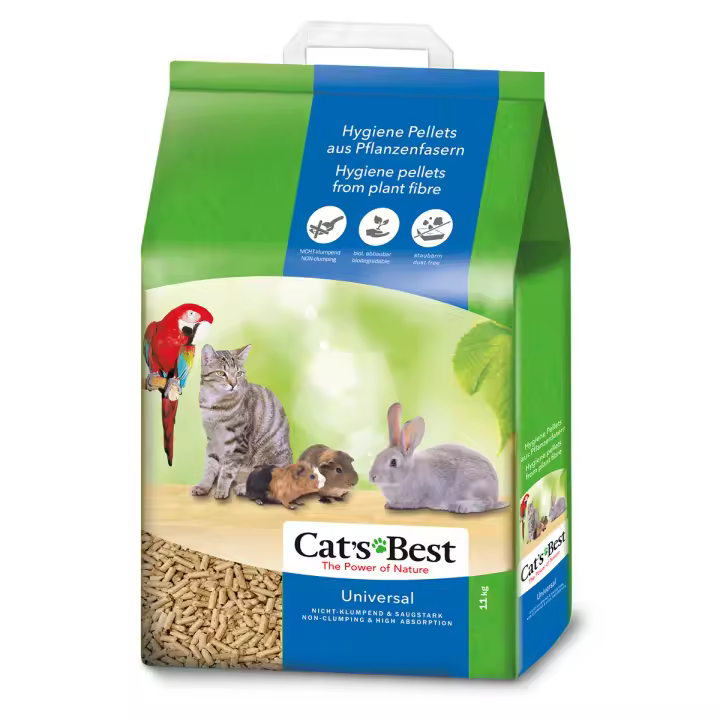 LECHO ECOLÓGICO MASCOTAS CAT'S BEST UNIVERSAL 20L (11KG) - 1