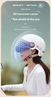 Casco De Motocicleta Eléctrico Con Protección De Orejas Certificado Dot Seguridad Universal Para Todas Las Estaciones Medio Para Adultos Estilo Medio Con Orejas De Gato - details 13