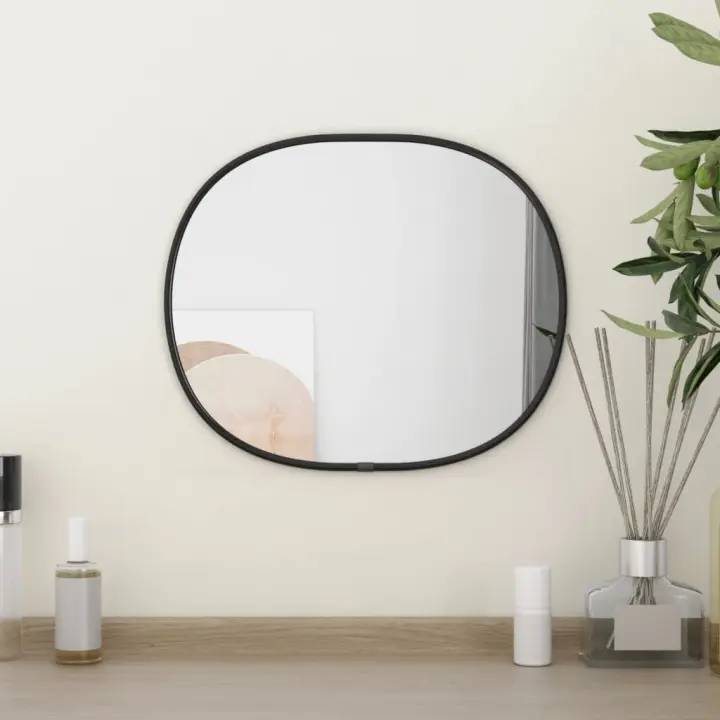 vidaXL Espejo de Pared Dorado Colgante Dormitorio Tocador Salón Decoración Color Dorado,  Negro,  Plateado y mas - 1