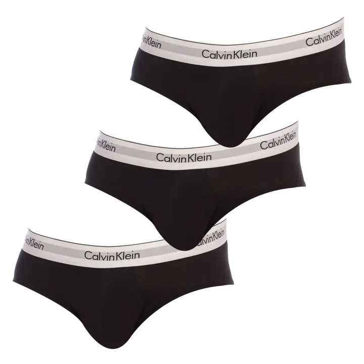 Calvin Klein-Pack 3 Slips Hip Briefs NB2379A para Hombre - 1