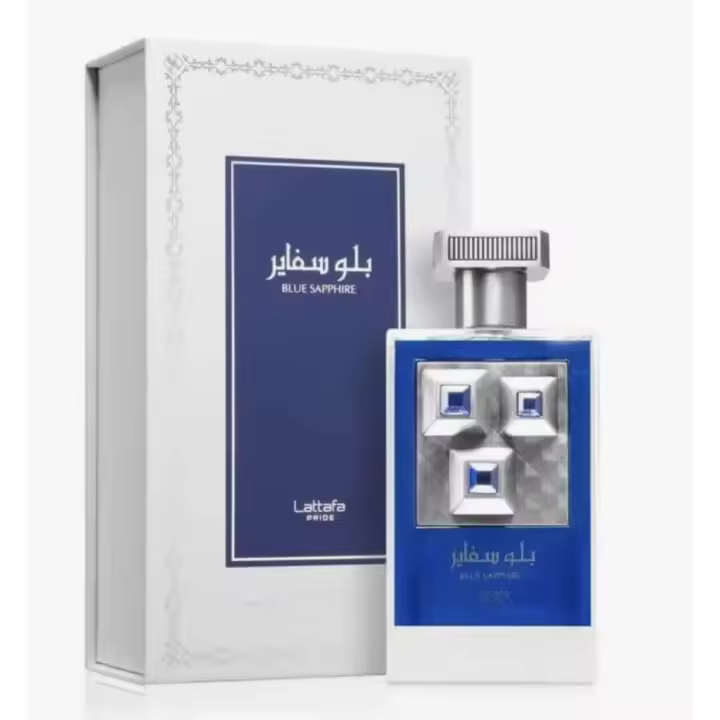 Blue Sapphire Perfume 100ml Eau De Parfum by Lattafa Pride - 1
