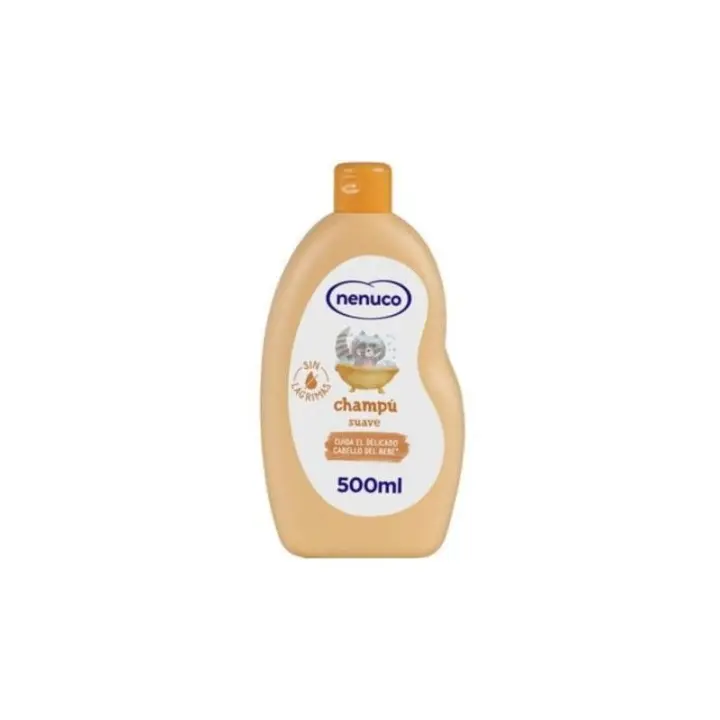 Champú Suave para bebé, con Leche de Almendras Dulces, Sin Lágrimas, 500 ml - Nenuco - 1