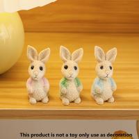 Colgante De Conejo De Pascua En Resina Adorno De Bunny Para Decoración De Mesa Y Hogar Miniatura Regalo Ideal Para Pascua - details 2