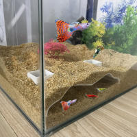 Cueva Subterránea Con Apariencia Natural Para Acuario Escondite Acuático Subyacente Túnel Decoración Para Peces Y Vida Acuática - details 1