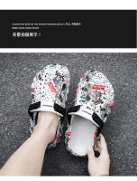 Sandalias De Verano Para Hombres Transpirables Y Cómodas Zapatillas De Deporte Versátiles Para Playa Y Exterior Con Suela Suave Antideslizante Moda Para Jóvenes - details 9