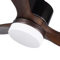 Ventilador de techo silencioso XTRELAMP MADSEN Motor DC BLANCO LED 18W Mando incluido - details 1
