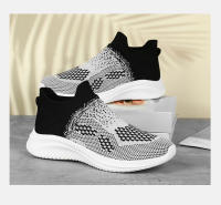 Zapatos De Correr Para Hombre Transpirables Talla 46 Zapatillas De Correr Slip on Casual Mesh Suela EVA Zapatos De Equipo Deportivo - details 25
