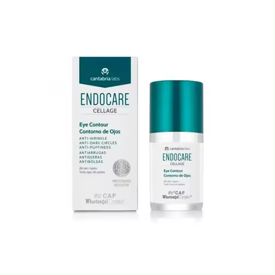 Endocare Cellage Contorno de Ojos 15ml - Tratamiento Antiarrugas, Hidratante y Reductor de Ojeras - 1