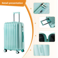 S7 STAR LG61583-LG61612 Juego 3 Maleta Rígida de Viaje, Trolley Equipaje Resistente Color Puro, Cabina Pack 20+24+28in  con 4 Ruedas Giratorias Multidireccionales 360°, Set 3 piezas Equipaje con Asa Telescópica - details 3