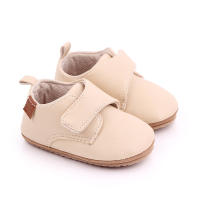 Zapatillas De Cuero Para Bebé Recién Nacido Niño Y Niña Antideslizantes Primera Caminata Infantil Moccasins Con Suela De Goma Clásica Para Andar - details 6