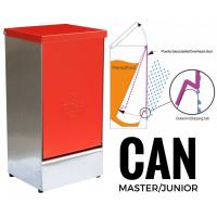 Comedero Tolva "CAN" 24 x 20 x 46 cm Permite almacenar y dispensar desde su reserva la comida seca y fresca según se va consumiendo. Su exclusivo diseño permite que el alimento nunca este expuesto al aire o al agua, ya que en su puerta basculante cuenta - details 2